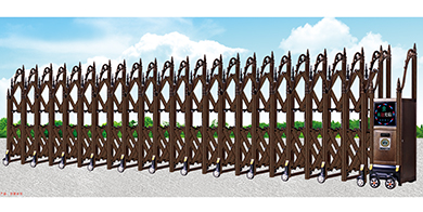 鋅鋼電動伸縮門 SOOYII-X-5.1