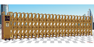 ???鋅鋼電動伸縮門 SOOYII-X-7.1
