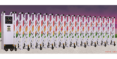 鋅鋼電動伸縮門 SOOYII-X-8.7