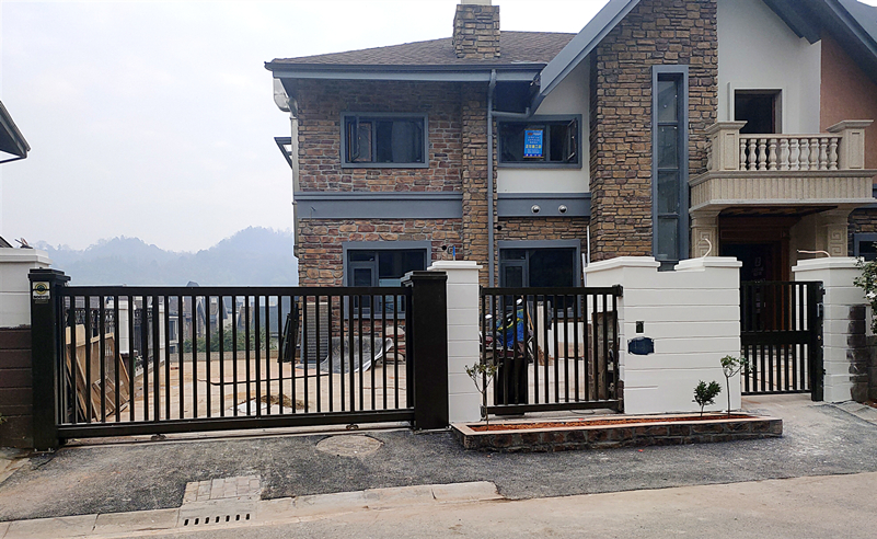 株洲青龍灣別墅鋁合金平移門(mén)10m